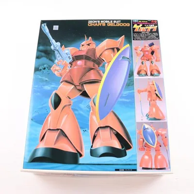『中古即納』{PTM} 1/60 シャア専用ゲルググ 機動戦士ガンダム プラモデル(8722) バンダイ(19811231)