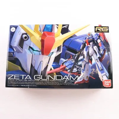 『中古即納』{PTM} RG 1/144 MSZ-006 ゼータガンダム 機動戦士Zガンダム プラモデル(0178539) バンダイ(20200930)