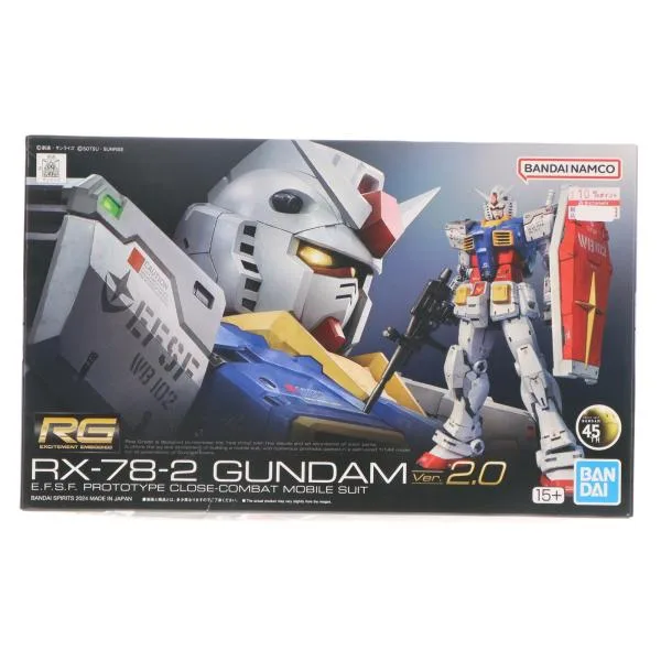 『中古即納』{PTM} (再販) RG 1/144 RX-78-2 ガンダム Ver2.0 機動戦士ガンダム プラモデル(2700762) バンダイスピリッツ(20260422)