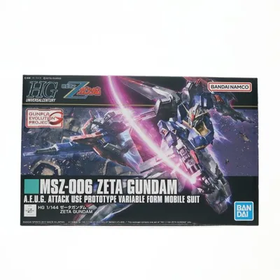 『中古即納』{PTM} HGUC 1/144 MSZ-006 ゼータガンダム GUNPLA EVOLUTION PROJECT 機動戦士Zガンダム プラモデル(5055611) バンダイスピリッツ(20191130)