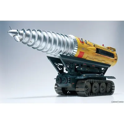 『中古即納』{PTM} サンダーバード No.17 1/72 ジェットモグラ 電動モデル プラモデル(066461) アオシマ(20230519)
