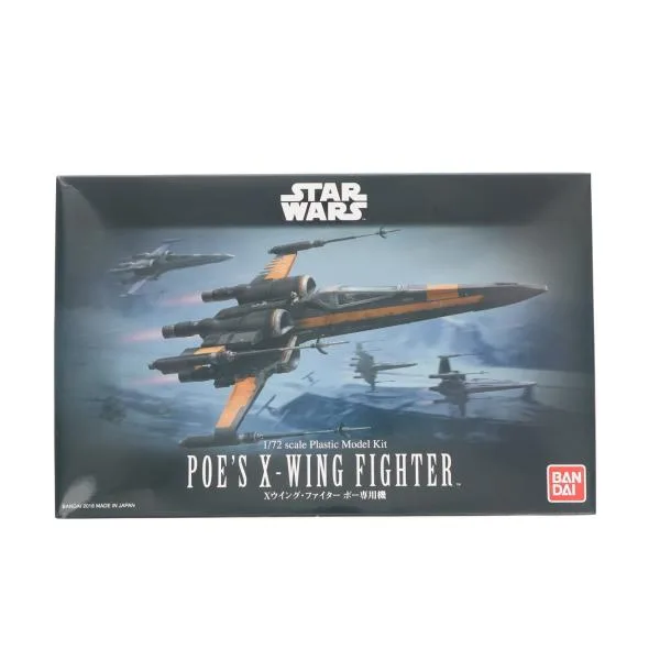 『中古即納』{PTM} 1/72 Xウイング・ファイター ポー専用機 STAR WARS(スター・ウォーズ) エピソード7/フォースの覚醒 プラモデル バンダイ(20160929)