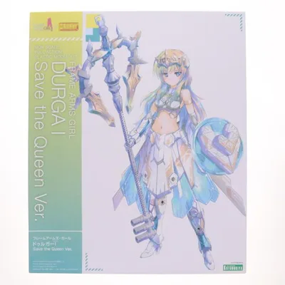 『中古即納』{PTM} フレームアームズ・ガール ドゥルガーI(アイン) Save the Queen Ver. プラモデル(FG150) コトブキヤ(20240627)