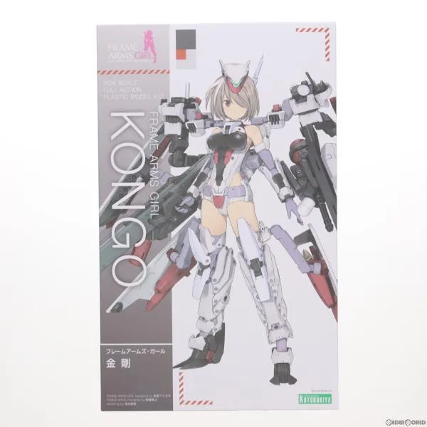 『中古即納』{PTM} (再販) コトブキヤショップ限定特典付属 フレームアームズ・ガール 金剛(こんごう) プラモデル(FG019R) コトブキヤ(20240218)