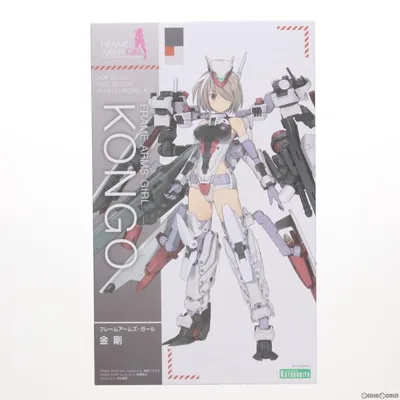 『中古即納』{PTM} (再販) コトブキヤショップ限定特典付属 フレームアームズ・ガール 金剛(こんごう) プラモデル(FG019R) コトブキヤ(20240218)