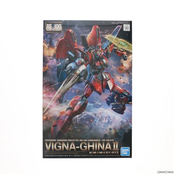 『中古即納』{PTM} RE/100 1/100 XM-07B ビギナ・ギナII 機動戦士ガンダムF91 プラモデル バンダイスピリッツ(20190531)