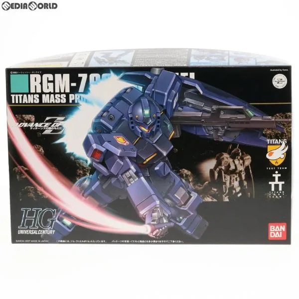 『中古即納』{PTM} HGUC 1/144 RGM-79Q ジムクゥエル 機動戦士ガンダム0083 STARDUST MEMORY(スターダストメモリー) プラモデル(0148831) バンダイ(20180728)