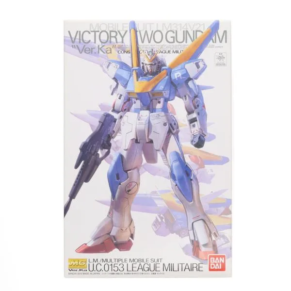 『中古即納』{PTM} MG 1/100 LM314V21 V2ガンダム Ver.Ka 機動戦士Vガンダム プラモデル(0203225) バンダイ(20151225)