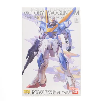 『中古即納』{PTM} MG 1/100 LM314V21 V2ガンダム Ver.Ka 機動戦士Vガンダム プラモデル(0203225) バンダイ(20151225)