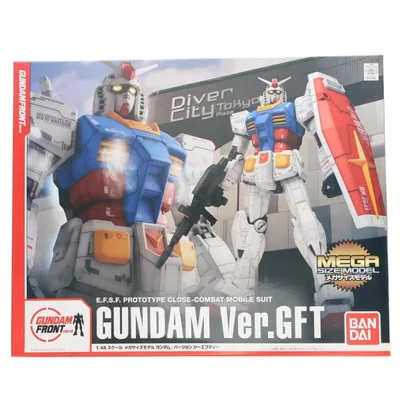 『中古即納』{PTM} ガンダムフロント東京限定 メガサイズモデル 1/48 RX-78-2 ガンダム Ver.GFT 機動戦士ガンダム プラモデル(0176482) バンダイ(19991231)
