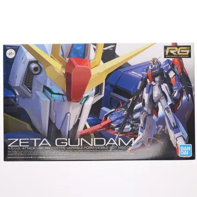 『中古即納』{PTM} RG 1/144 MSZ-006 ゼータガンダム 機動戦士Zガンダム プラモデル(5061599) バンダイスピリッツ(20210224)