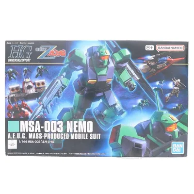 『中古即納』{PTM} (再販) HGUC 1/144 MSA-003 ネモ 機動戦士Zガンダム プラモデル(8056834) バンダイスピリッツ(20260919)