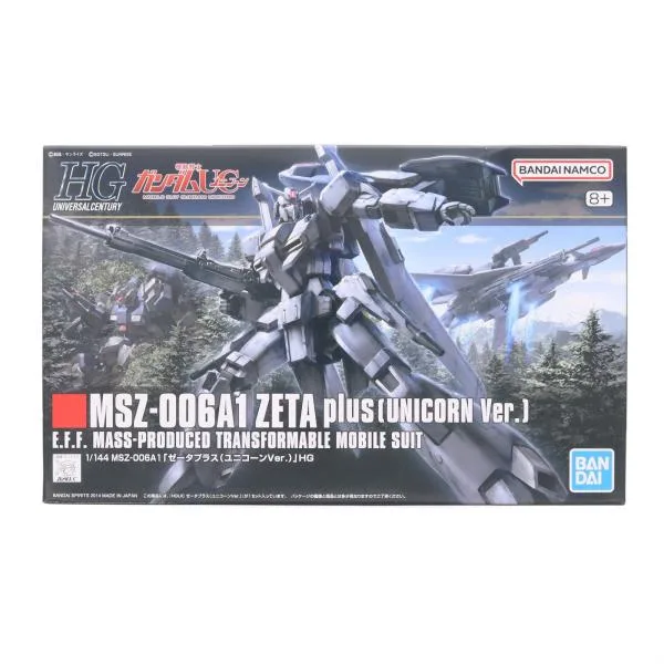 『中古即納』{PTM} (再販) HGUC 1/144 MSZ-006A1 ゼータプラス(ユニコーンVer.) 機動戦士ガンダムUC プラモデル バンダイスピリッツ(20260411)