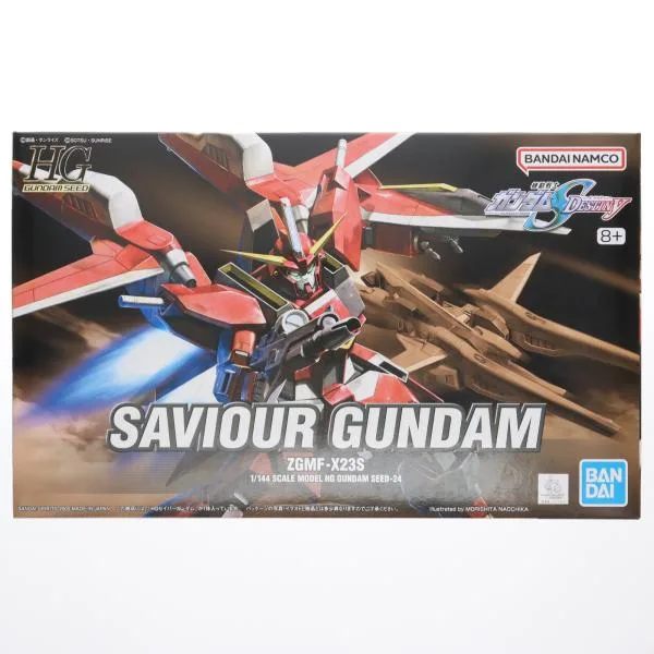 『中古即納』{PTM} HG 1/144 ZGMF-X23S セイバーガンダム 機動戦士ガンダムSEED DESTINY(シード デスティニー) プラモデル バンダイスピリッツ(20190528)