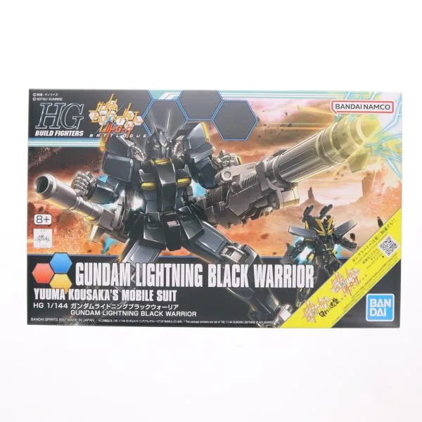 『中古即納』{PTM} (再販) HGBF 1/144 ガンダムライトニングブラックウォーリア ガンダムビルドファイターズ プラモデル バンダイスピリッツ(20240901)