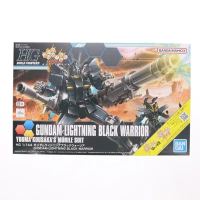 『中古即納』{PTM} (再販) HGBF 1/144 ガンダムライトニングブラックウォーリア ガンダムビルドファイターズ プラモデル バンダイスピリッツ(20240901)