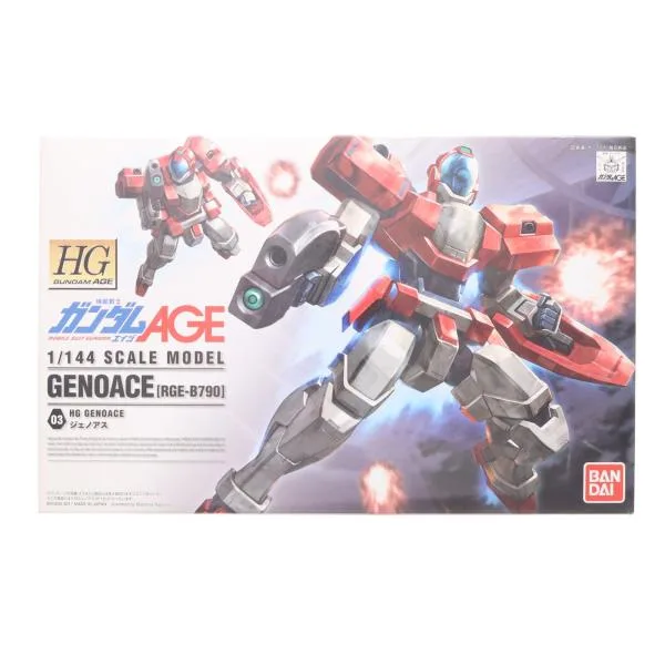 『中古即納』{PTM} HG 1/144 ジェノアス 機動戦士ガンダムAGE(エイジ) プラモデル バンダイ(20111022)