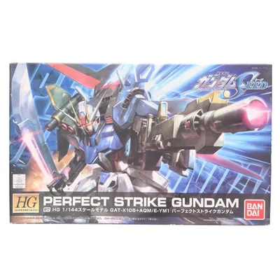 『中古即納』{PTM} HG 1/144 R17 GAT-X105+AQM/E-YM1 パーフェクトストライクガンダム 機動戦士ガンダムSEED(シード) プラモデル バンダイ(20181127)