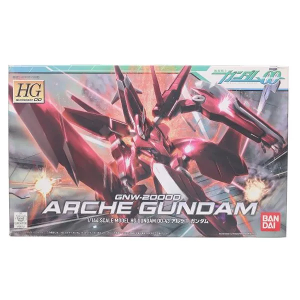 『中古即納』{PTM} HG 1/144 アルケーガンダム 機動戦士ガンダム00(ダブルオー) プラモデル(2061613) バンダイ(20180525)