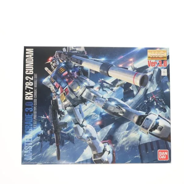 『中古即納』{PTM} MG 1/100 RX-78-2 ガンダム Ver.3.0 機動戦士ガンダム プラモデル(0183655) バンダイ(20180127)