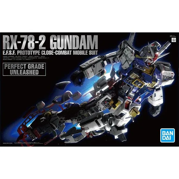 『中古即納』{PTM} (再販) PG UNLEASHED 1/60 RX-78-2 ガンダム 機動戦士ガンダム プラモデル(2530615) バンダイスピリッツ(20261001)