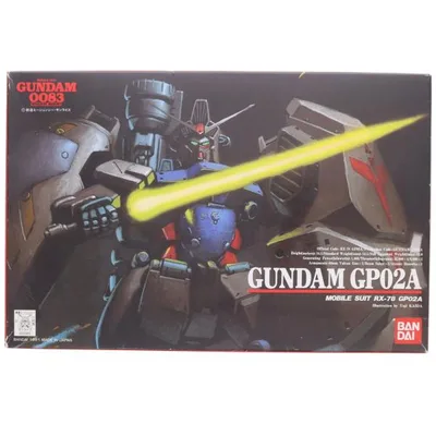 『中古即納』{PTM} 1/144 ガンダム RX-78 GP02A 機動戦士ガンダム0083 STARDUST MEMORY シリーズNo.2 プラモデル バンダイ(19991231)