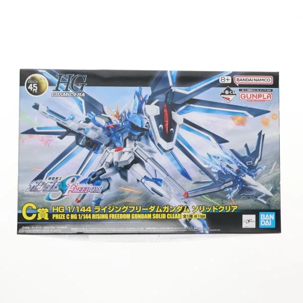 『中古即納』{PTM} C賞 HG 1/144 ライジングフリーダムガンダム ソリッドクリア 一番くじ ガンプラ 2024 FREEDOM プラモデル バンダイスピリッツ(20240823)