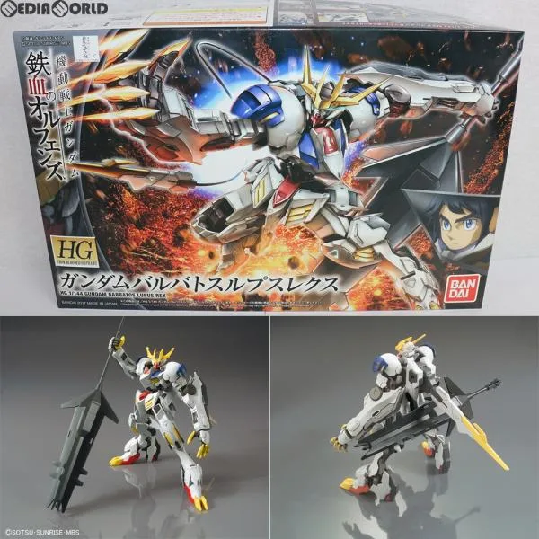 『中古即納』{PTM} HG 1/144 ASW-G-08 ガンダムバルバトスルプスレクス 機動戦士ガンダム 鉄血のオルフェンズ プラモデル(0212197) バンダイ(20170228)