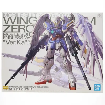 『中古即納』{PTM} MG 1/100 XXXG-00W0 ウイングガンダムゼロEW Ver.Ka 新機動戦記ガンダムW Endless Waltz プラモデル(607607) バンダイスピリッツ(20201128)