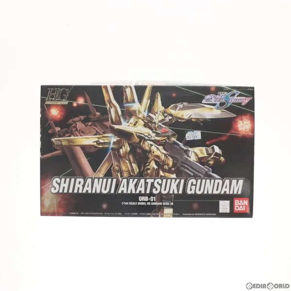 『中古即納』{PTM} HG 1/144 ORB-01 シラヌイアカツキガンダム 機動戦士ガンダムSEED DESTINY プラモデル(0141041) バンダイ(20200430)