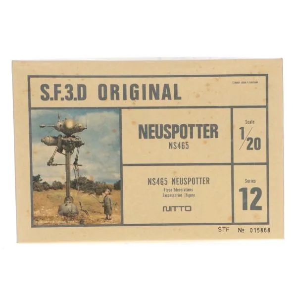 『中古即納』{PTM} S.F.3.D. ORIGINAL シリーズ12 1/20 NEUSPOTTER NS465 プラモデル(24116) 日東科学(NITTO)(20220328)