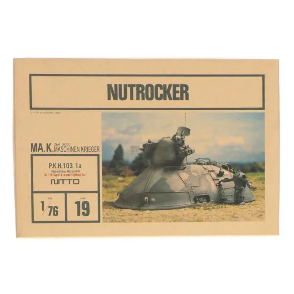 『中古即納』{PTM} Ma.K. マシーネンクリーガー Zbv3000 シリーズNo.19 1/76 NUTROCKER P.K.H.103 1a プラモデル(25139) 日東科学(NITTO)(19991231)