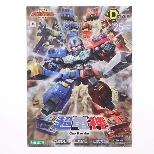 『中古即納』{PTM} D-スタイル 超竜神 勇者王ガオガイガー プラモデル(KP217) コトブキヤ(20121129)
