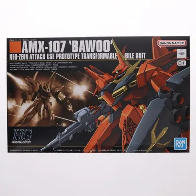 『中古即納』{PTM} (再販) HGUC 1/144 AMX-107 バウ 機動戦士ガンダムZZ(ダブルゼータ) プラモデル(5063141) バンダイスピリッツ(20250419)