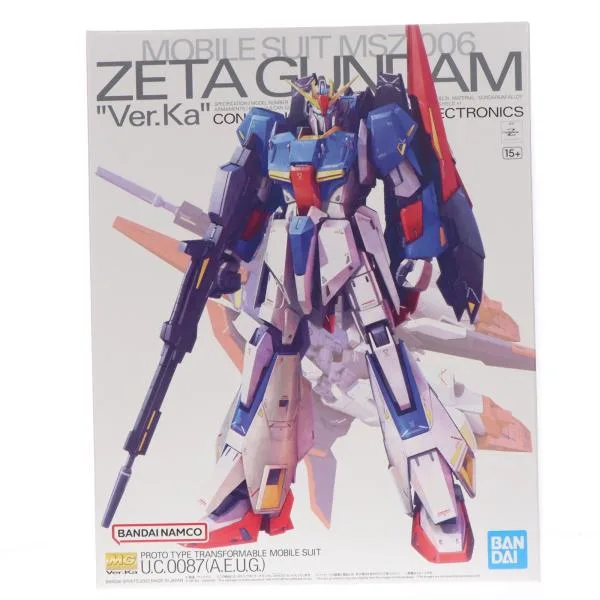 『中古即納』{PTM} (再販) MG 1/100 ゼータガンダム Ver.Ka 機動戦士Zガンダム プラモデル(5064015) バンダイスピリッツ(20261016)