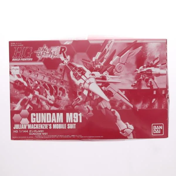 『中古即納』{PTM} プレミアムバンダイ限定 HGBF 1/144 ガンダムM91 ガンダムビルドファイターズA-R プラモデル(0225940) バンダイ(20180331)