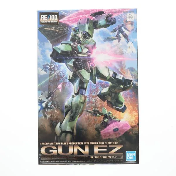 『中古即納』{PTM} RE/100 1/100 LM111E02 ガンイージ 機動戦士Vガンダム プラモデル(5055587) バンダイスピリッツ(20181229)