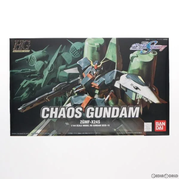 『中古即納』{PTM} HG 1/144 カオスガンダム 機動戦士ガンダムSEED DESTINY(シード デスティニー) プラモデル(0131422) バンダイ(20041210)