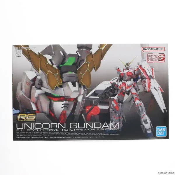 『中古即納』{PTM} (再販) RG 1/144 GUNPLA EVOLUTION PROJECT RX-0 ユニコーンガンダム 機動戦士ガンダムUC プラモデル バンダイスピリッツ(20260729)