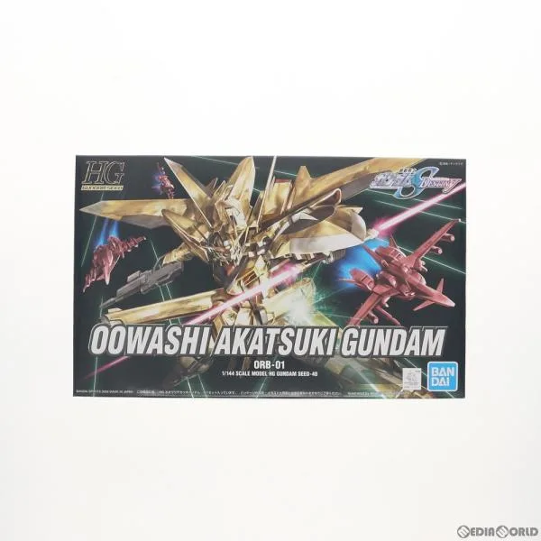 "จัดส่งทันทีมือสอง" {PTM} HG 1/144 ORB-01 Owashi Akatsuki Gundam Mobile Suit Gundam SEED DESTINY (Seed Destiny) โมเดลพลาสติก Bandai Spirits (20200430)