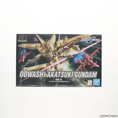 "จัดส่งทันทีมือสอง" {PTM} HG 1/144 ORB-01 Owashi Akatsuki Gundam Mobile Suit Gundam SEED DESTINY (Seed Destiny) โมเดลพลาสติก Bandai Spirits (20200430)