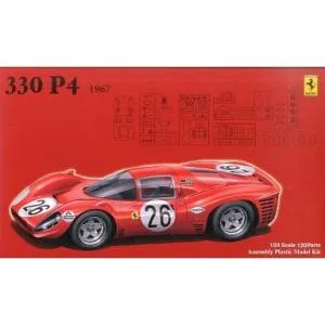 『中古即納』{PTM} リアルスポーツカーシリーズ No.48 1/24 フェラーリ 330P4 プラモデル(125756) フジミ模型(FUJIMI)(20130728)