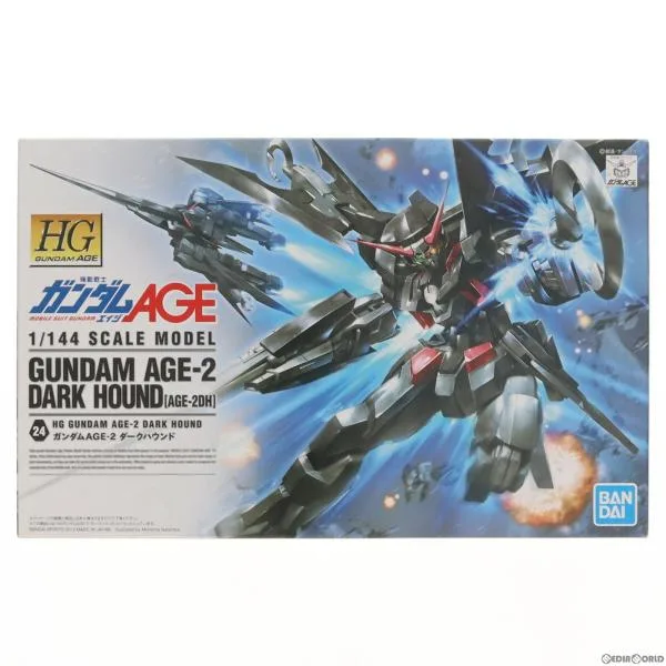 『中古即納』{PTM} HG 1/144 ガンダムAGE-2 ダークハウンド 機動戦士ガンダムAGE(エイジ) プラモデル バンダイスピリッツ(20200916)