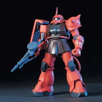 "Used Immediate Delivery" {PTM} (Resale) HGUC 1/144 MS-06S Char's Zaku II Mobile Suit Gundam Plastic Model Bandai Spirits (20250716)