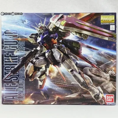 『中古即納』{PTM} MG 1/100 GAT-X105 エールストライクガンダム Ver.RM 機動戦士ガンダムSEED(シード) プラモデル(0181349) バンダイ(20200926)
