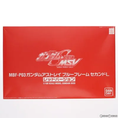 "จัดส่งทันทีมือสอง" {PTM} 1/100 MBF-P03 Gundam Astray Blue Frame 2nd L Red Ver. กันดั้ม SEED MSV พลาสติกโมเดล Bandai (20041231)