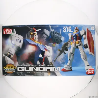 『中古即納』{PTM} メガサイズモデル 1/48 RX-78-2 ガンダム ガンプラ30th Anniversary 機動戦士ガンダム プラモデル(0162027) バンダイ(20180629)