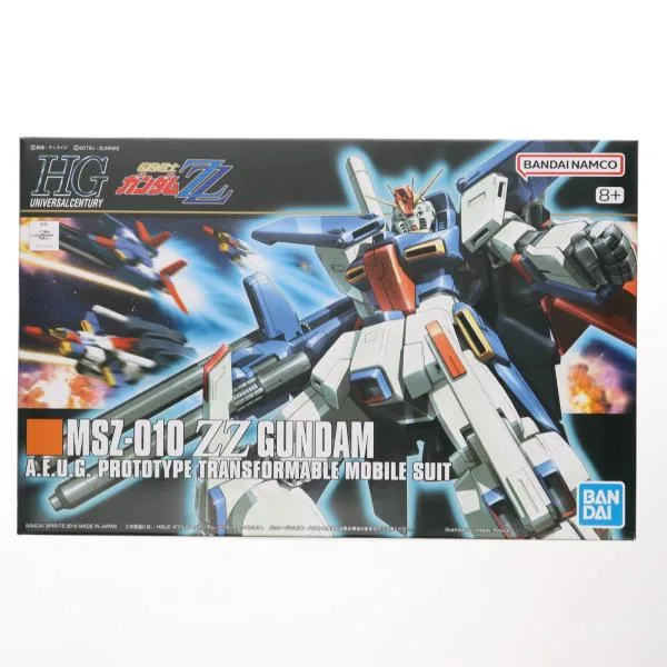 『中古即納』{PTM} HGUC 1/144 MSZ-010 ダブルゼータガンダム(ZZガンダム) 機動戦士ガンダムZZ プラモデル(5057954) バンダイスピリッツ(20220126)