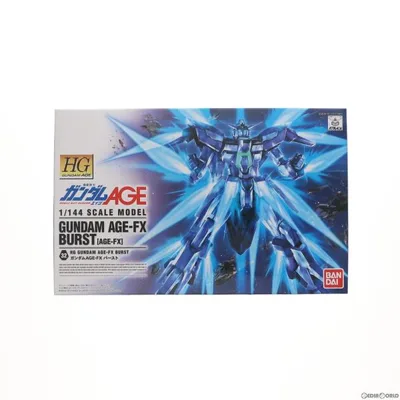 『中古即納』{PTM} HG 1/144 ガンダムAGE-FXバースト 機動戦士ガンダムAGE(エイジ) プラモデル バンダイ(20161224)