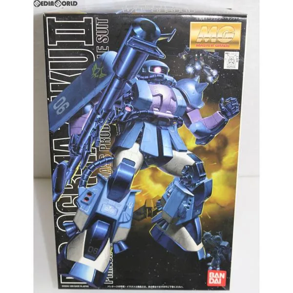 『中古即納』{PTM} MG 1/100 MS-06R-1A ザクII 黒い三連星仕様 機動戦士ガンダム MSV プラモデル(0072574) バンダイ(20170218)